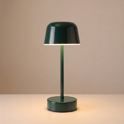Lampe de table mushroom sans fil, coloris vert foncé