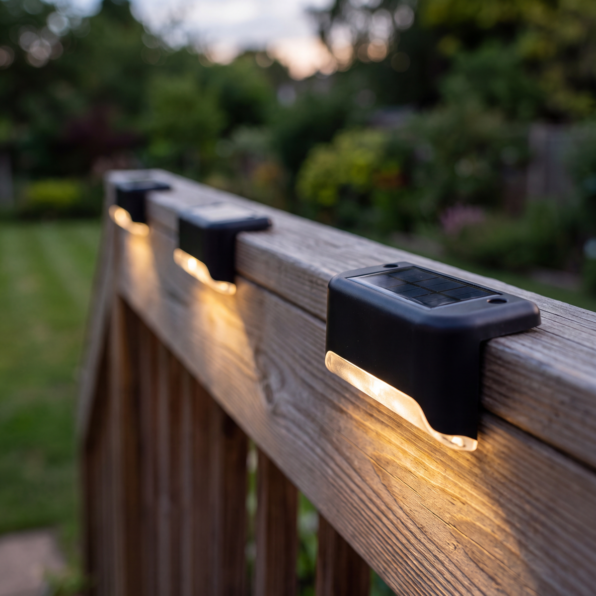 Lampe LED solaire d'extérieur, allumage automatique