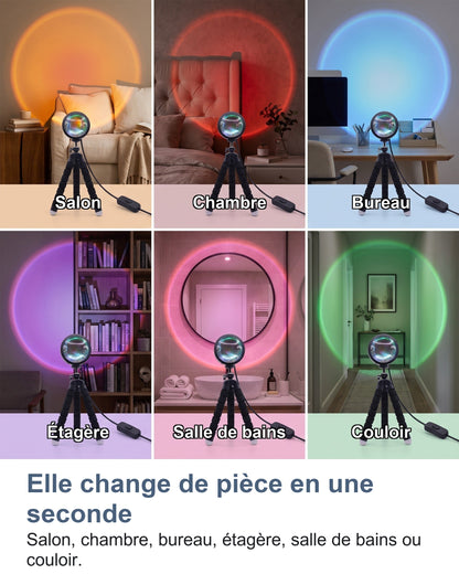 Elle change de pièce en une seconde