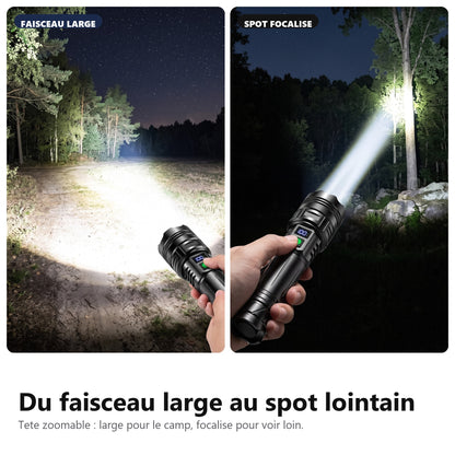 Tete zoomable faisceau large ou spot