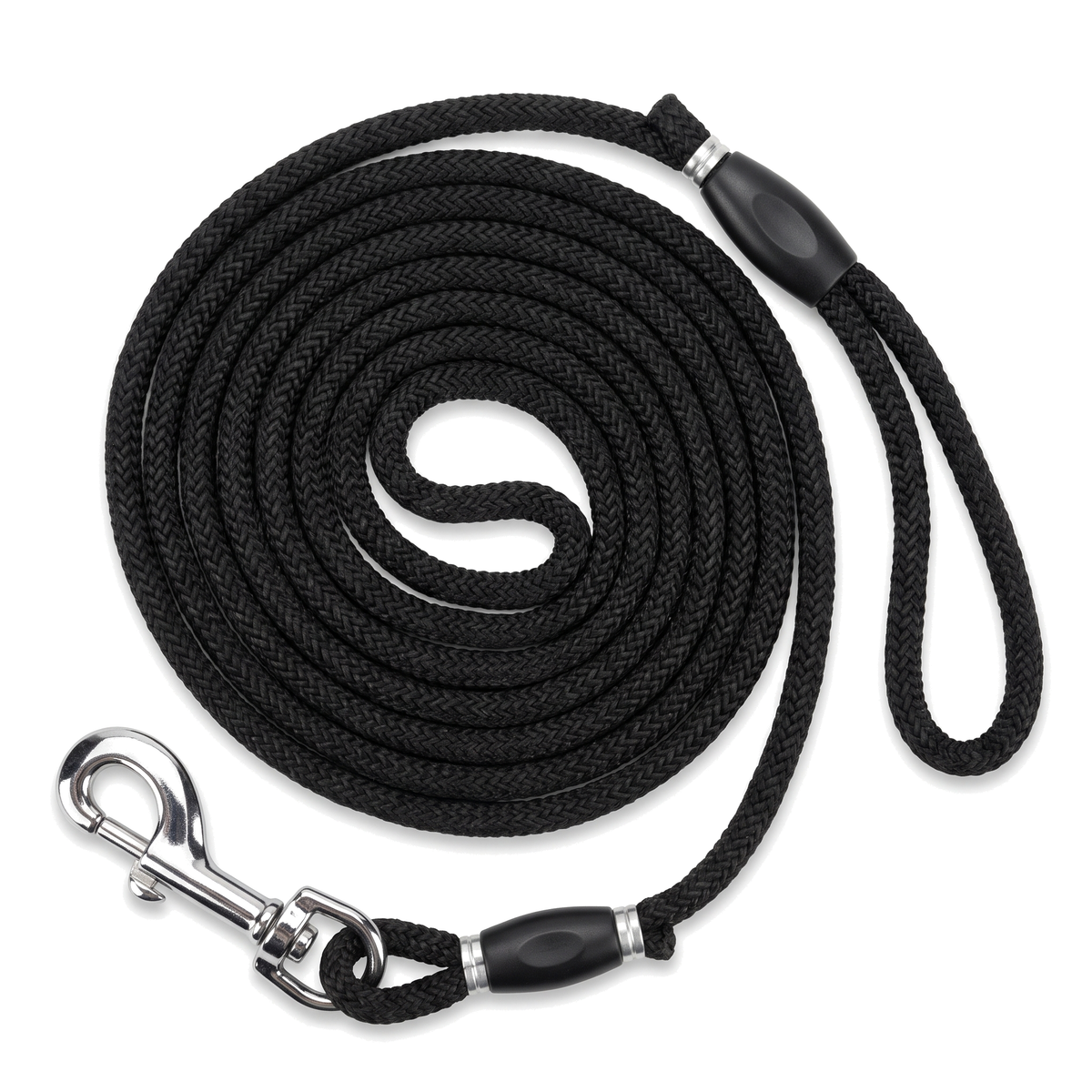 Longe de dressage pour chien en corde nylon tressée, 5 à 30 m