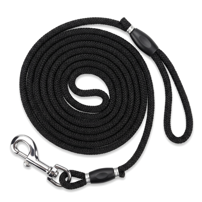 Longe de dressage pour chien en corde nylon tressée, 5 à 30 m