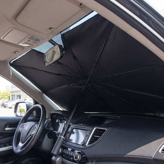 Pare-Soleil Voiture Parapluie Pare-Brise, Protection Anti-Soleil