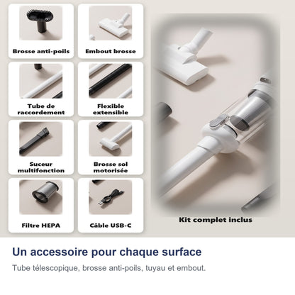 Un accessoire pour chaque surface