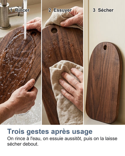 Trois gestes après usage On rince à l'eau, on essuie aussitôt, puis on la laisse sécher debout.