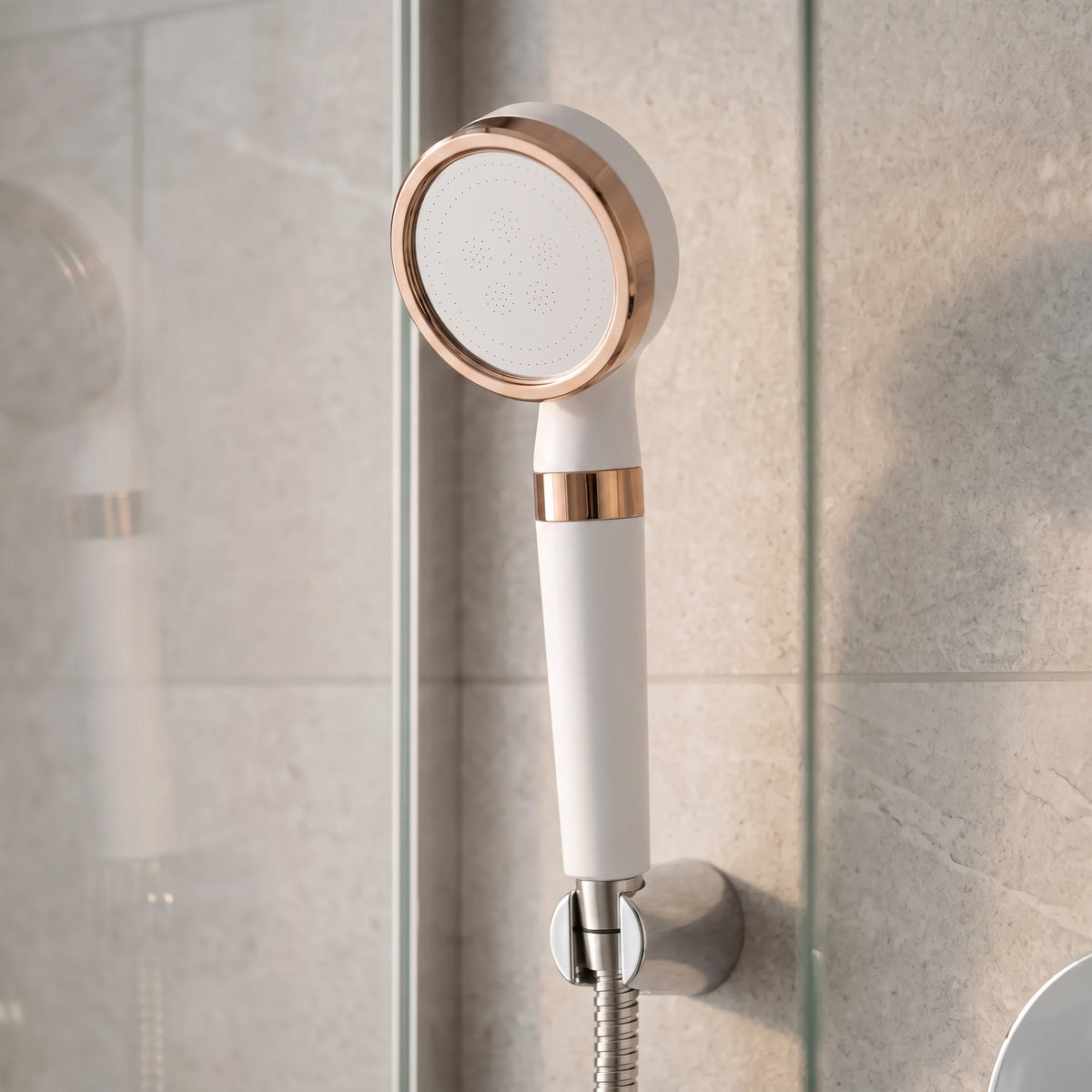 Pommeau de douche, coloris Blanc