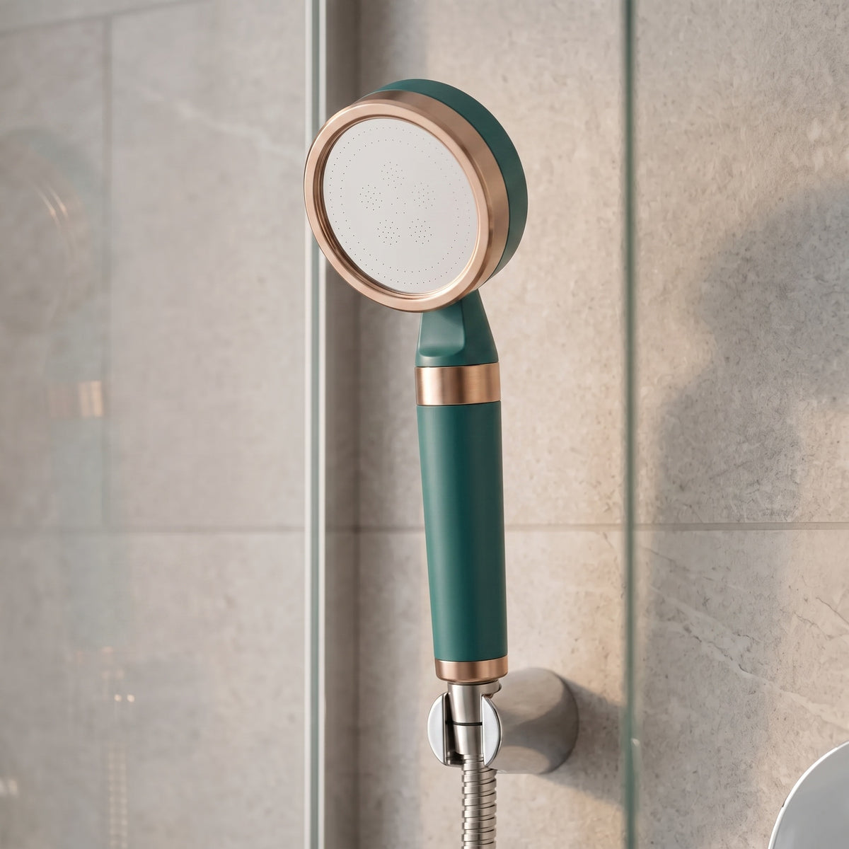 Pommeau de douche, coloris Vert