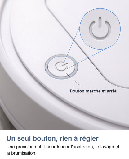 Macro du bouton marche et arrêt du robot aspirateur