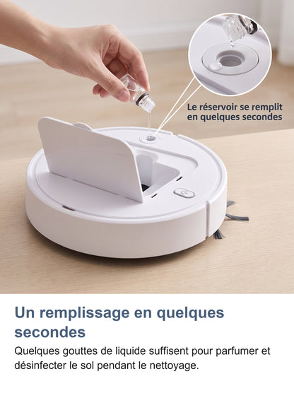 Remplissage du réservoir de liquide du robot aspirateur laveur