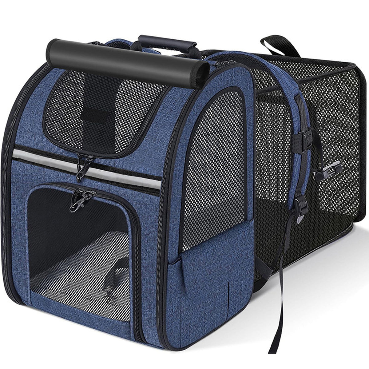 Sac de transport pour animaux, coloris Bleu