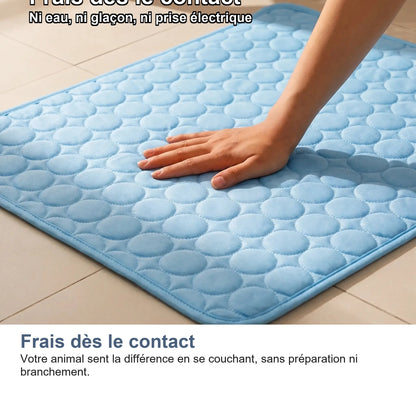 Fraîcheur ressentie dès le contact
