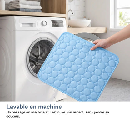 Le tapis rafraîchissant passe en machine