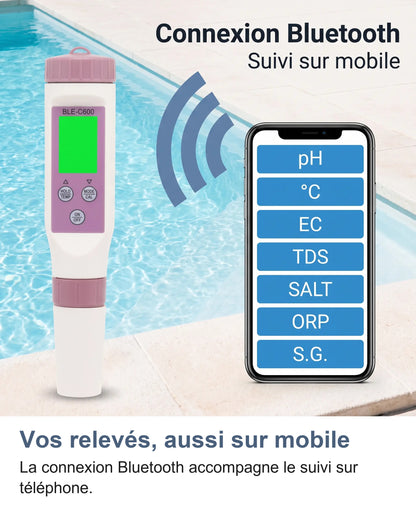 Connexion Bluetooth entre le testeur et un téléphone