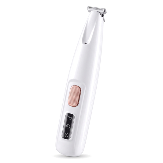 Tondeuse à pattes pour chien sans fil, tête étroite pour coussinets