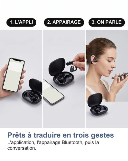 Installer l'application, appairer puis lancer la conversation