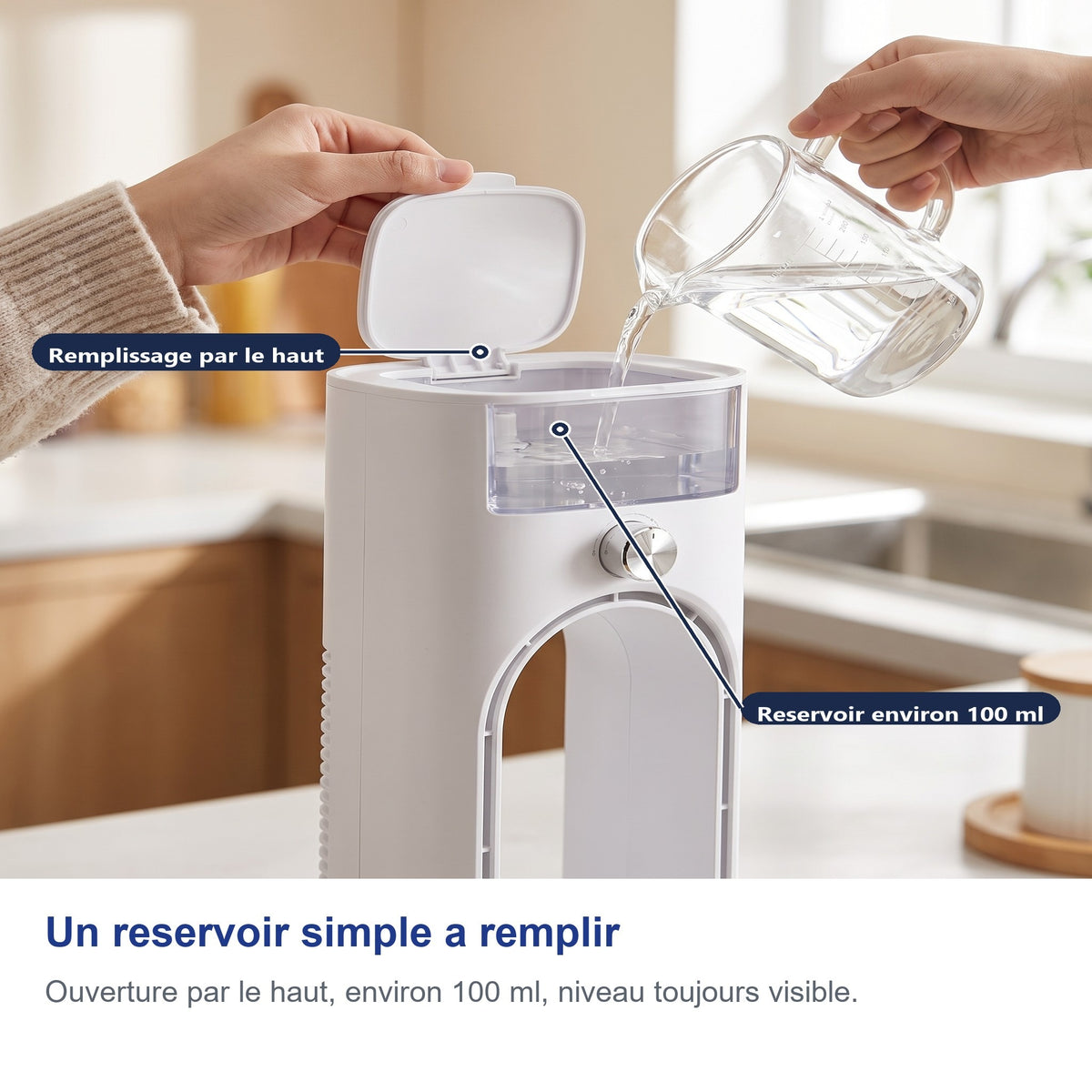 Un reservoir simple a remplir