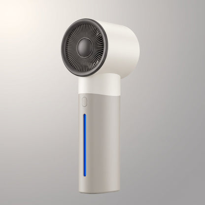 Ventilateur portable, coloris Blanc et gris