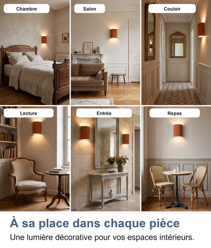 Applique murale dans plusieurs pièces intérieures