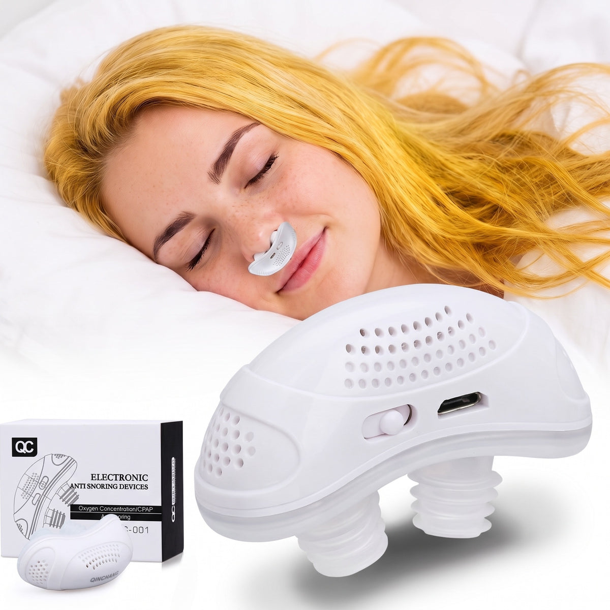 Boîtier nasal anti-ronflement