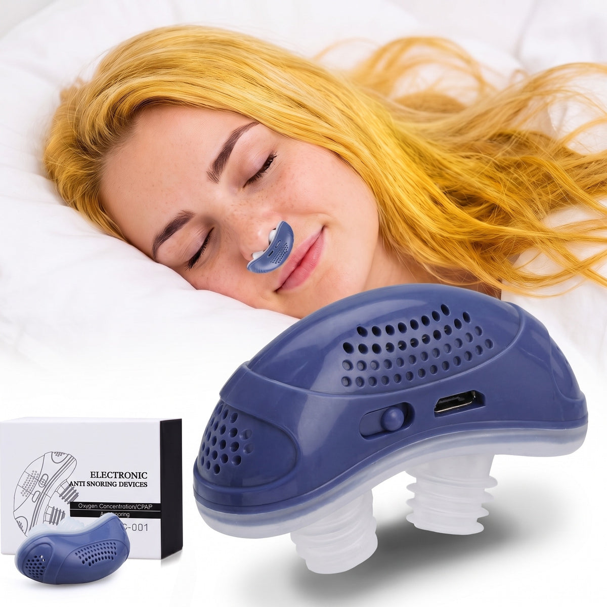 Boîtier nasal anti-ronflement