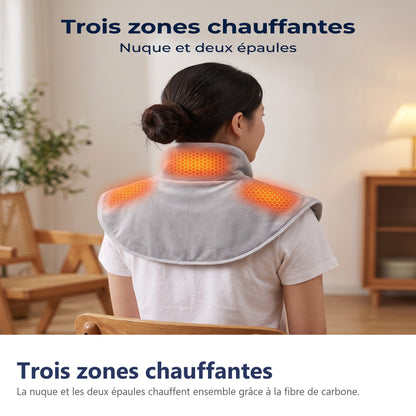 Trois zones chauffantes