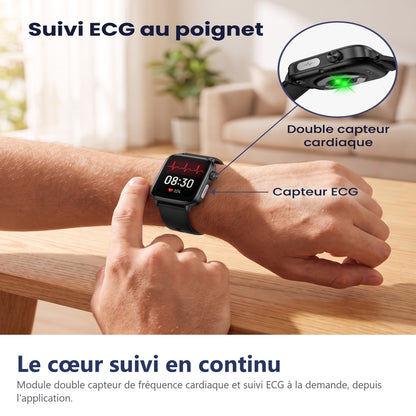 Le cœur suivi en continu