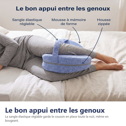Le bon appui entre les genoux