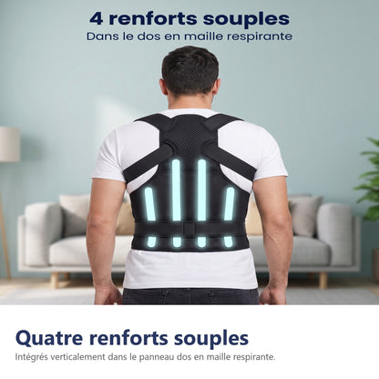 Quatre renforts souples