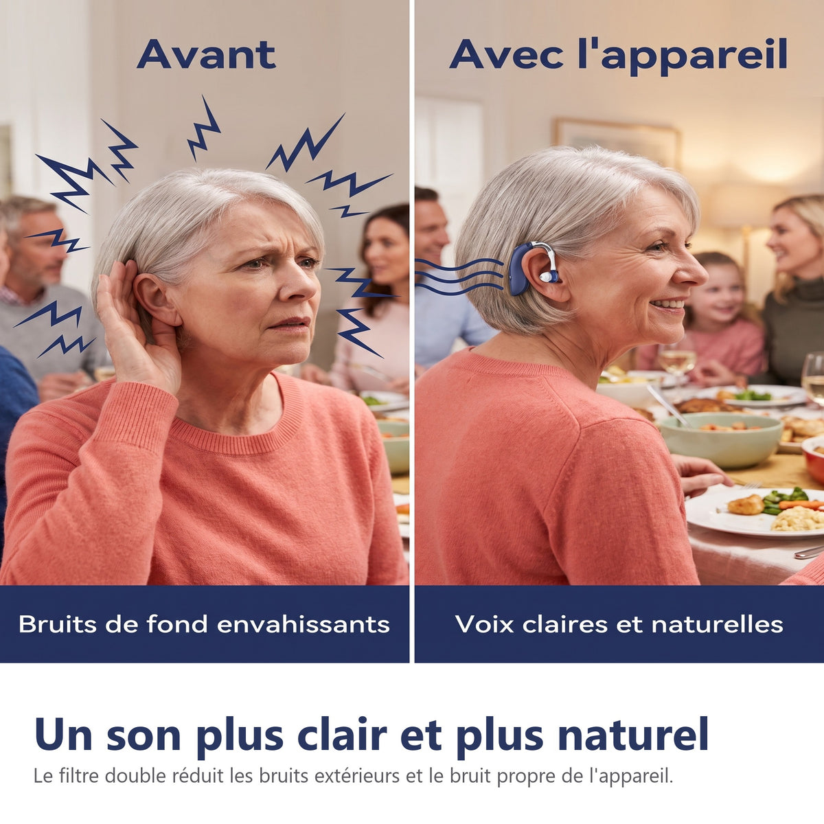 Un son plus clair et plus naturel