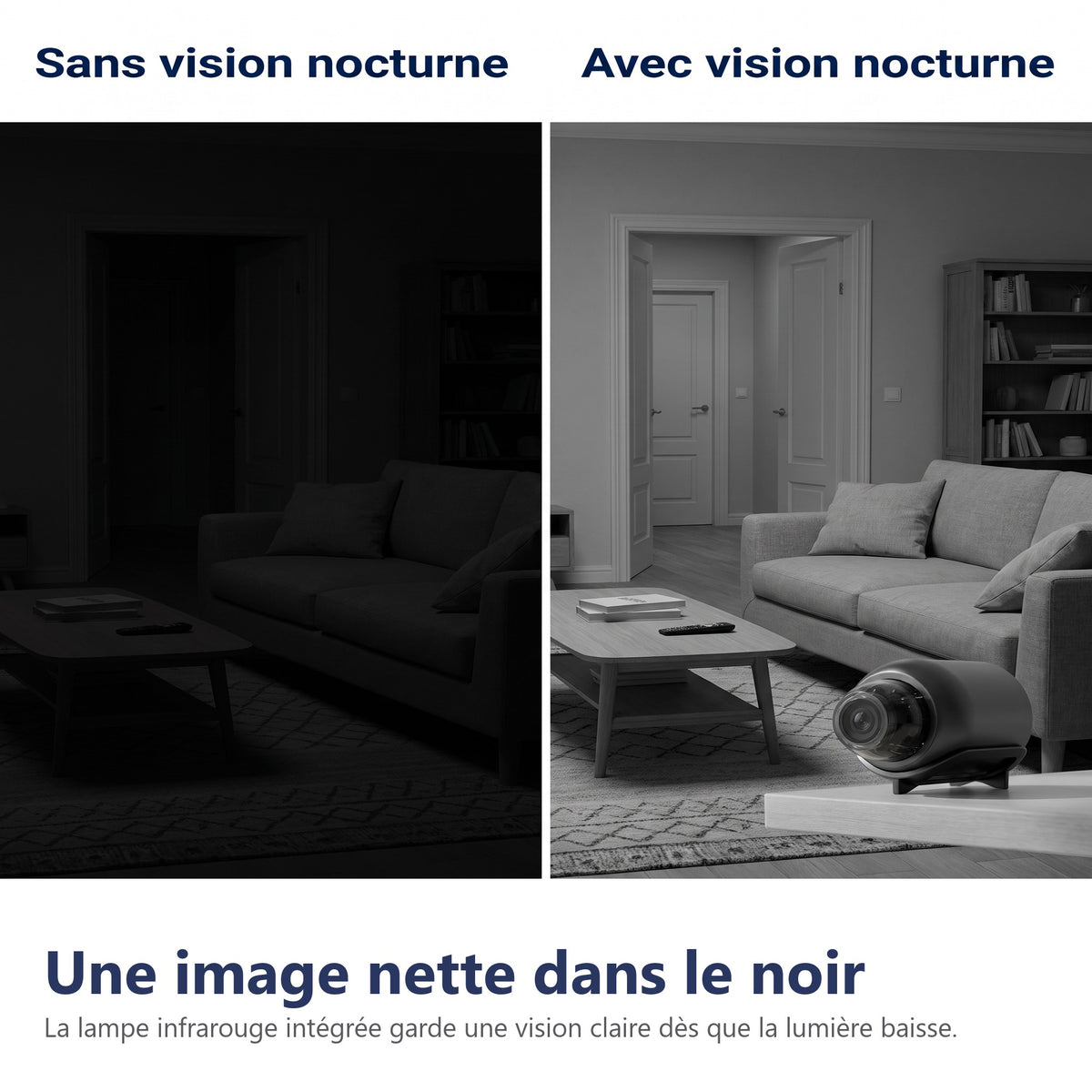 Une image nette dans le noir