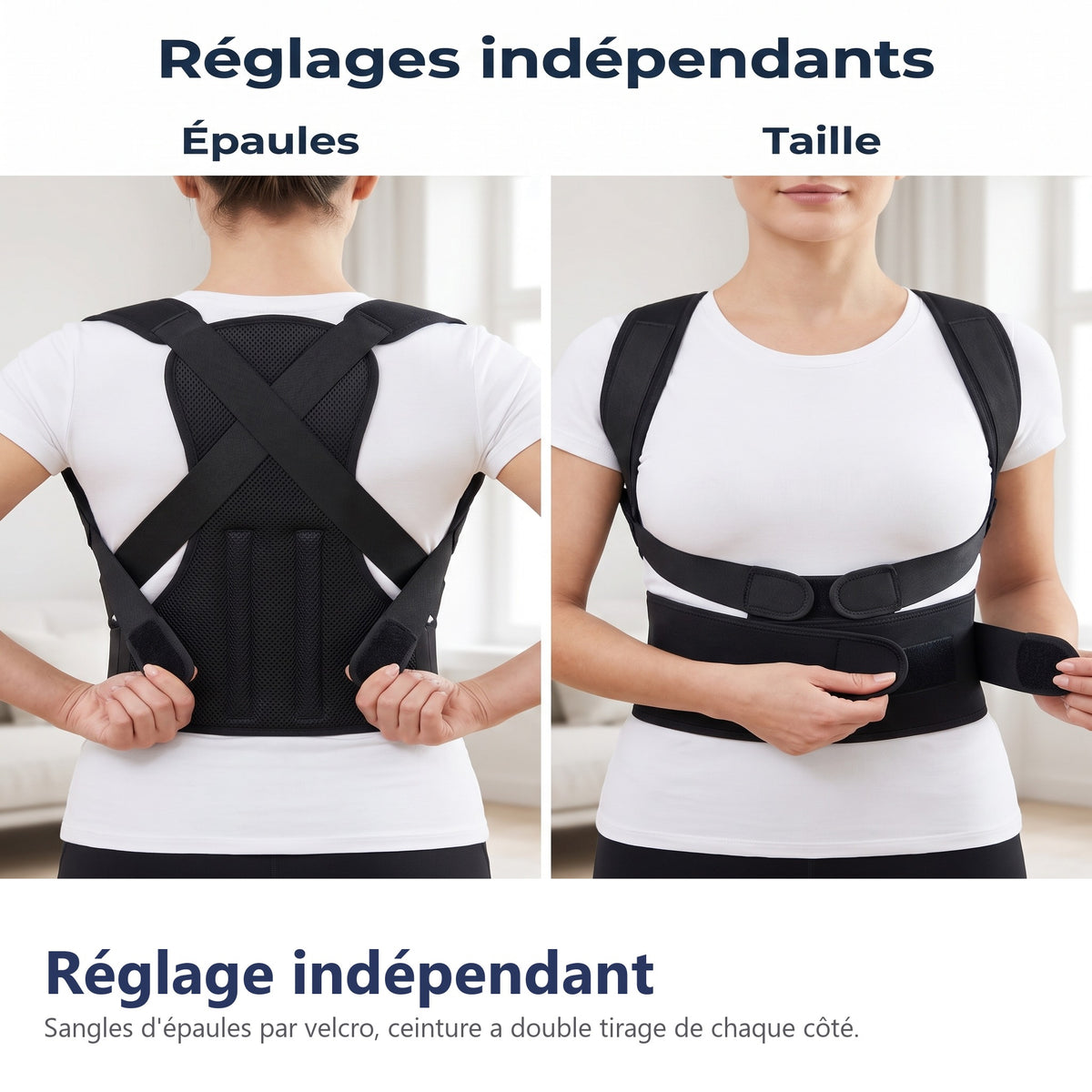 Réglage indépendant