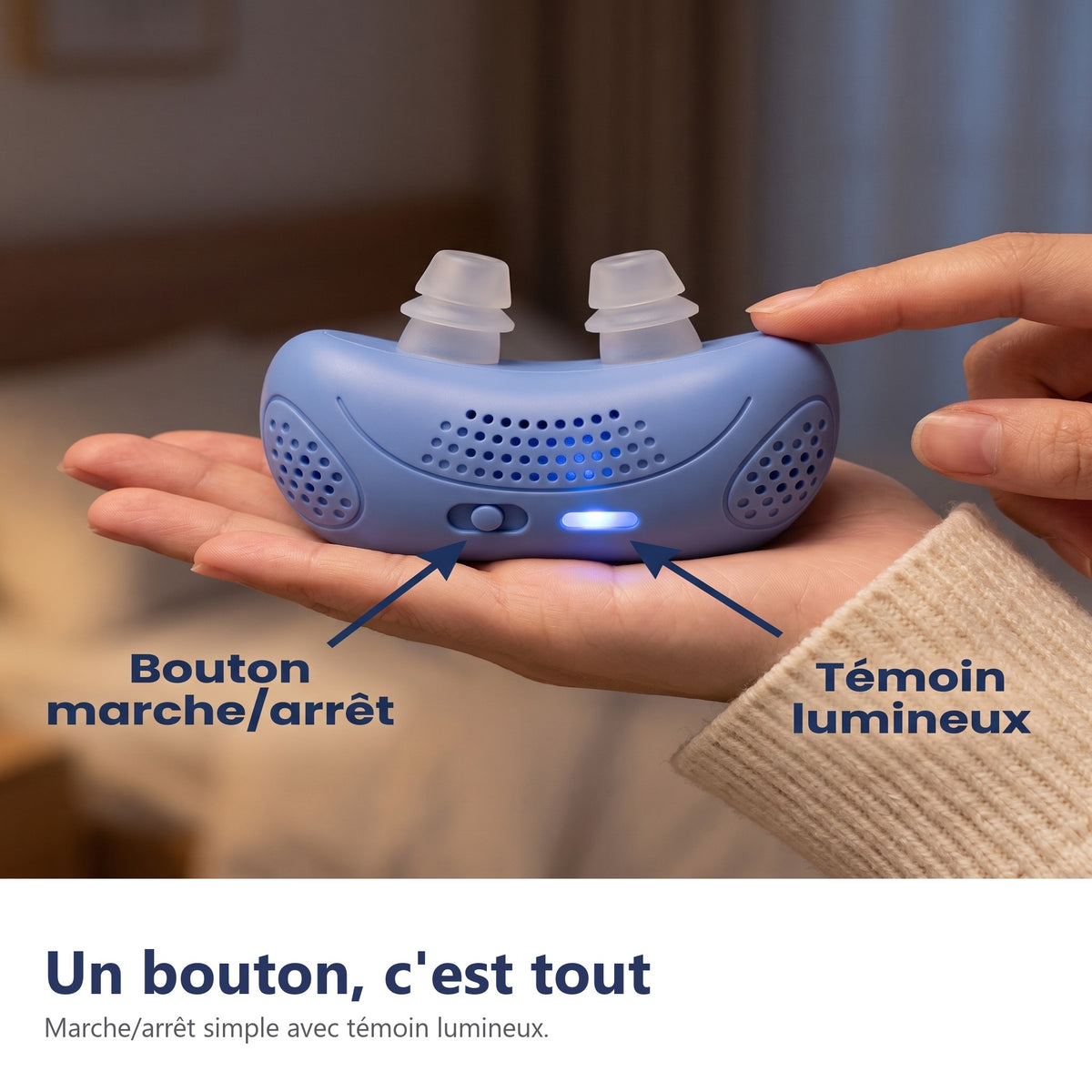 Un bouton, c'est tout