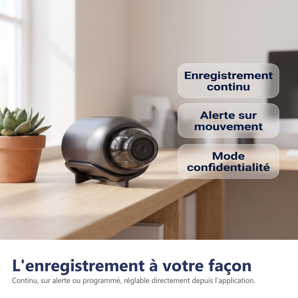 L'enregistrement à votre façon