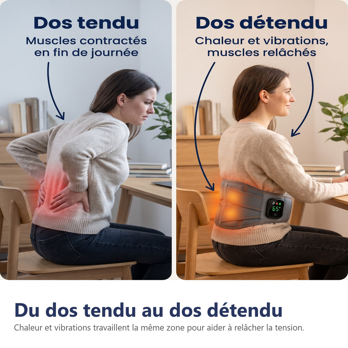 Du dos tendu au dos détendu