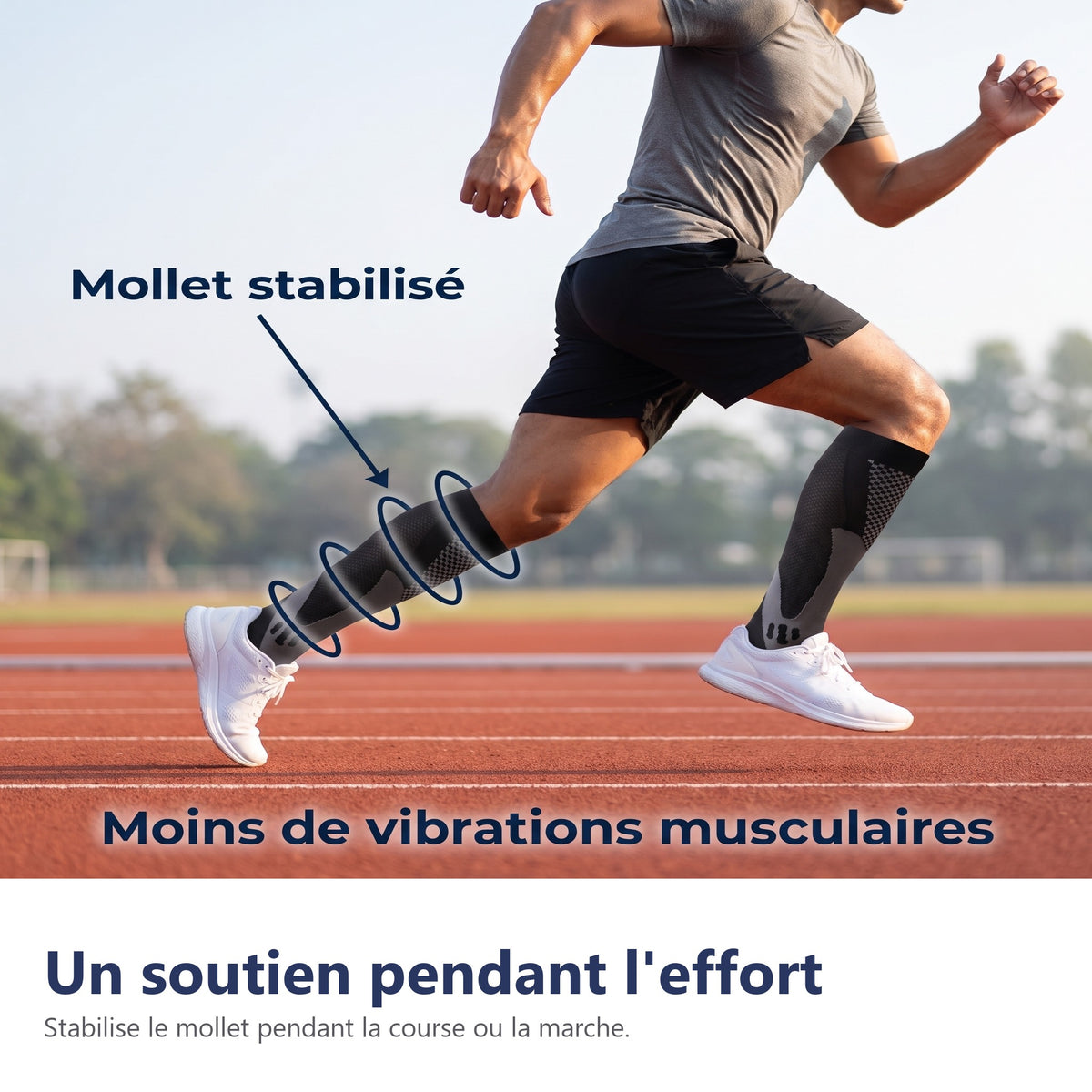 Un soutien pendant l'effort