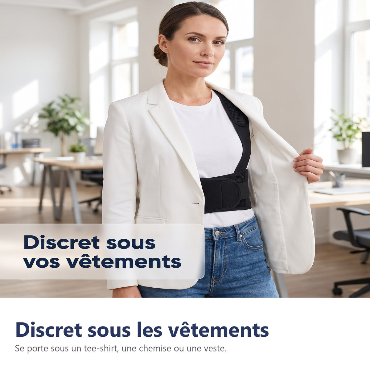 Discret sous les vêtements