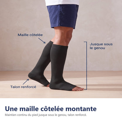Une maille côtelée montante