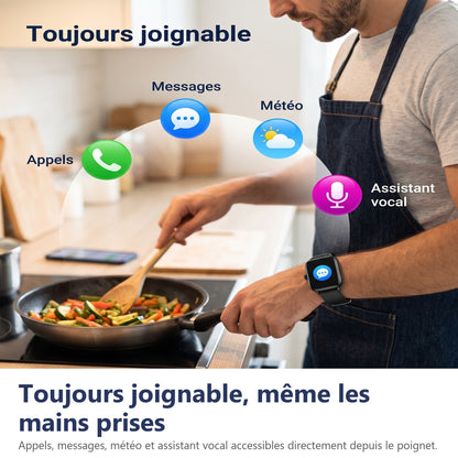 Toujours joignable, même les mains prises