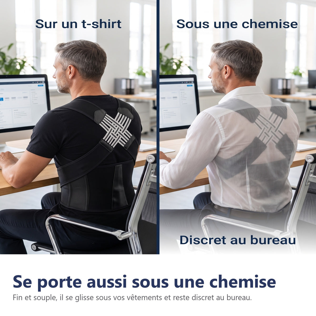 Se porte aussi sous une chemise