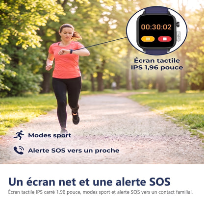 Un écran net et une alerte SOS