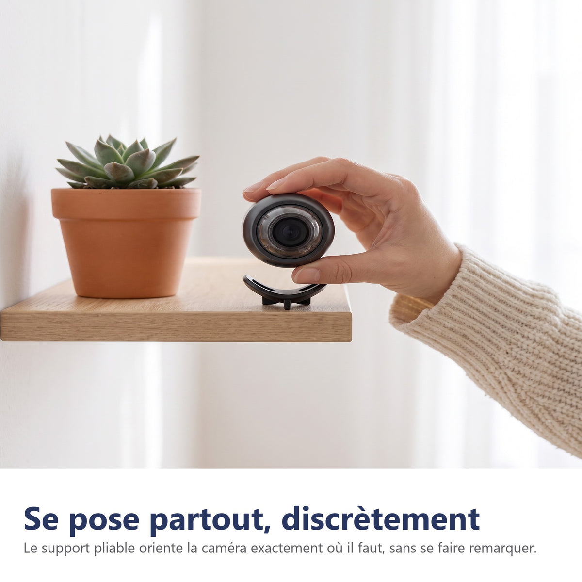 Se pose partout, discrètement