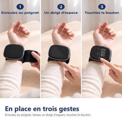 En place en trois gestes