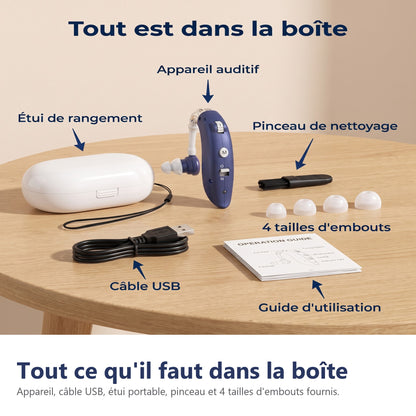 Tout ce qu'il faut dans la boîte
