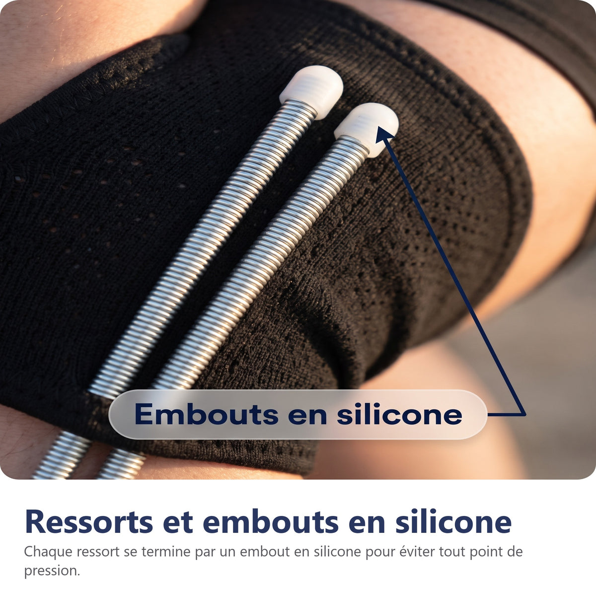 Ressorts et embouts en silicone