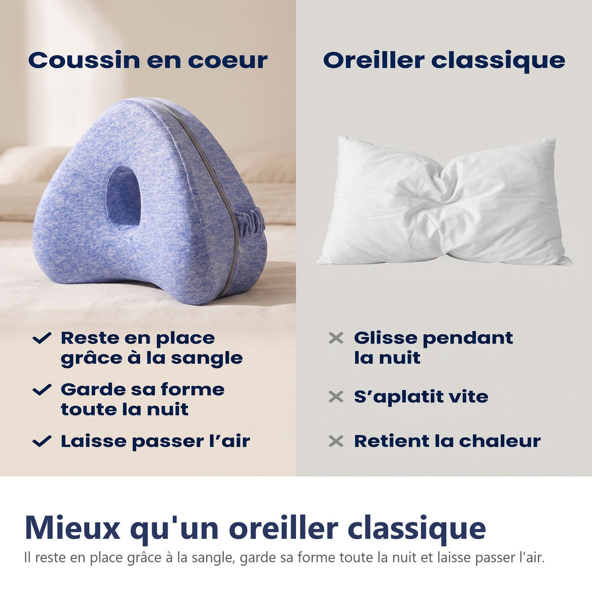 Mieux qu'un oreiller classique