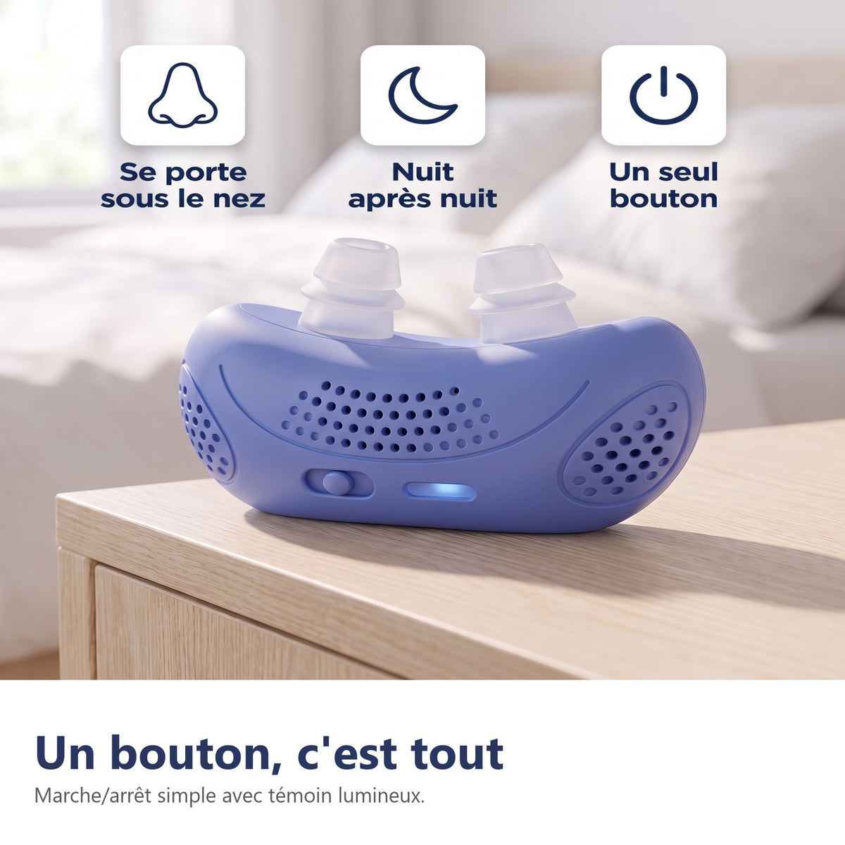 Un bouton, c'est tout