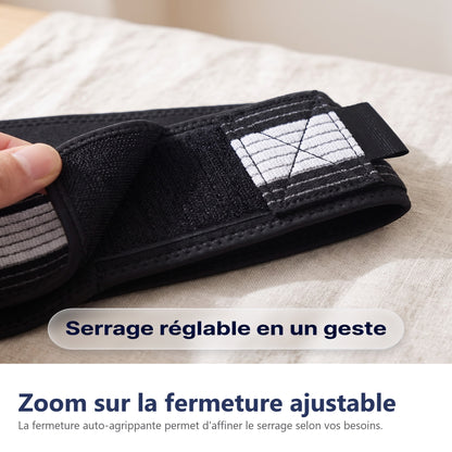 Zoom sur la fermeture ajustable