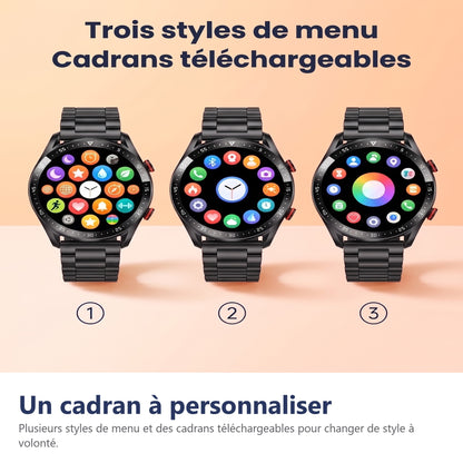 Cadrans personnalisables de la montre connectée