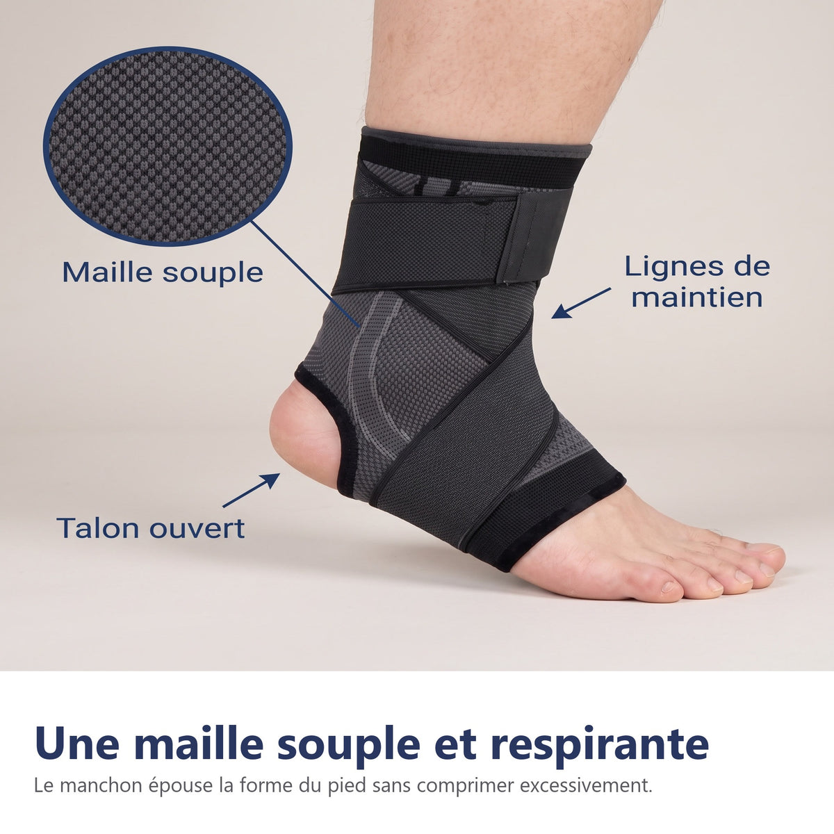 Une maille souple et respirante