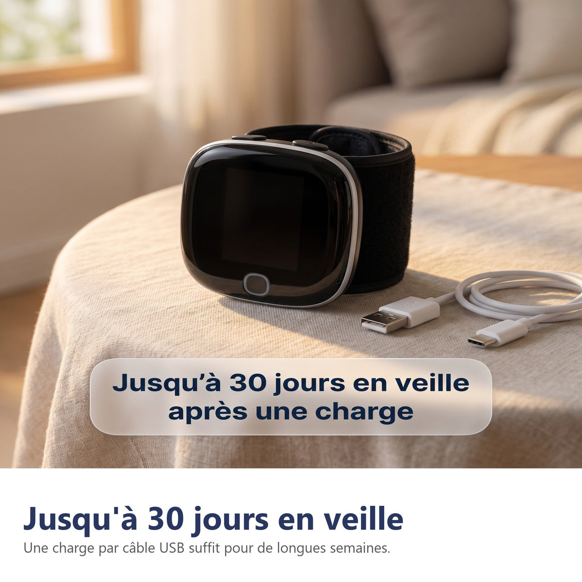 Jusqu'à 30 jours en veille